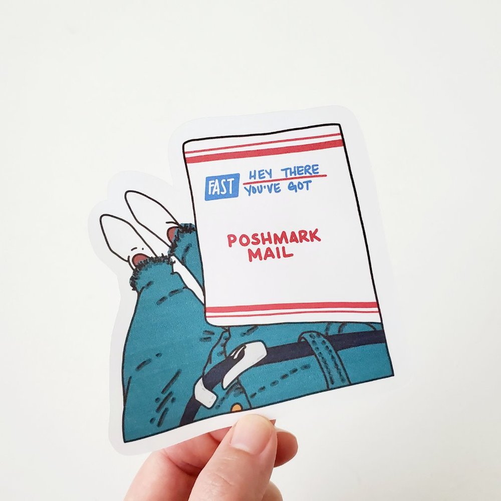 LB016 STICKERS Custom Poshmark Stickers Peronalizable Shipping Supplies for you - Picture 7 of 7